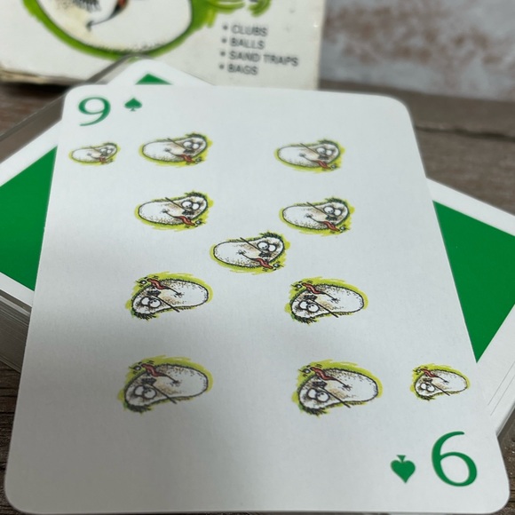 Golf Novelty Playing Cards 1993 RARE Hard to find DECK. - Picture 6 of 10